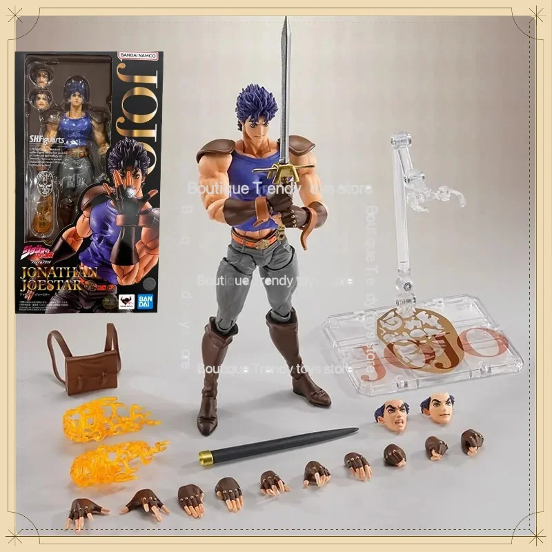Bandai JoJo's Bizarre Adventure Model Kit SHF Jonathan Joestar Anime Action Figure Collection Finished Model
Bandai JoJo's Bizarre Adventure Model Kit SHF Jonathan Joestar Anime Action Figure Collection Finished Model