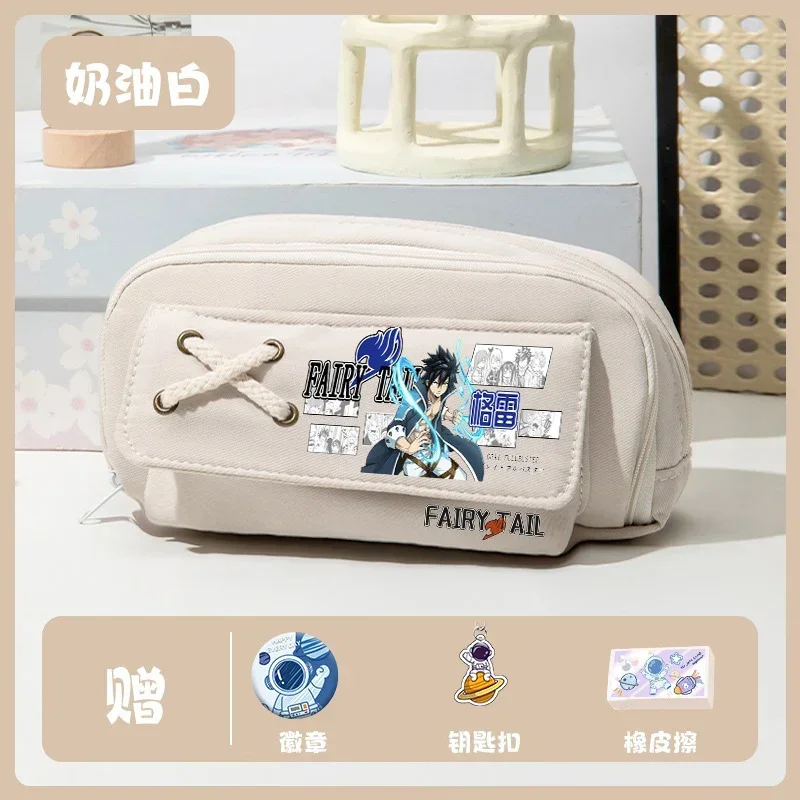 2 Layers Black White Green Blue, Fairy Tail, Anime Pencil Case Pen Bag, Student Kids Teens Pencilcase Girls Boys School Supplies
2 Layers Black White Green Blue, Fairy Tail, Anime Pencil Case Pen Bag, Student Kids Teens Pencilcase Girls Boys School Supplies