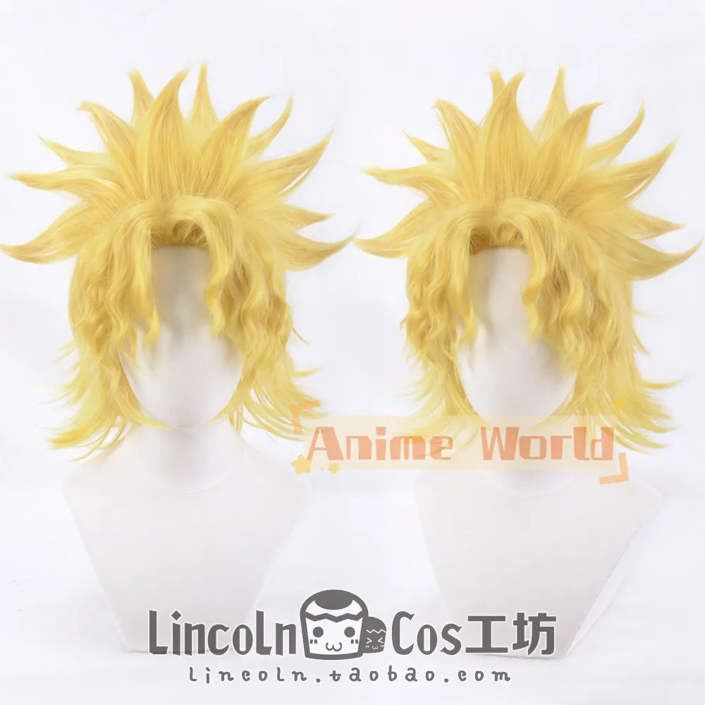 Anime Dio Brando Cos Cosplay Wig Halloween Carnival Party Props Synthetic Hair Heat Resistant Fiber + Wig Cap
Anime Dio Brando Cos Cosplay Wig Halloween Carnival Party Props Synthetic Hair Heat Resistant Fiber + Wig Cap