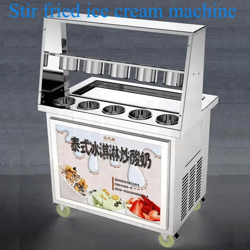 Stir Fried Yogurt Machine, Fully Automatic Thick Cut Stir Fried Ice Machine, Deep Pot Stir Fried Ice Roll Snow Cheese Machine
Stir Fried Yogurt Machine, Fully Automatic Thick Cut Stir Fried Ice Machine, Deep Pot Stir Fried Ice Roll Snow Cheese Machine
