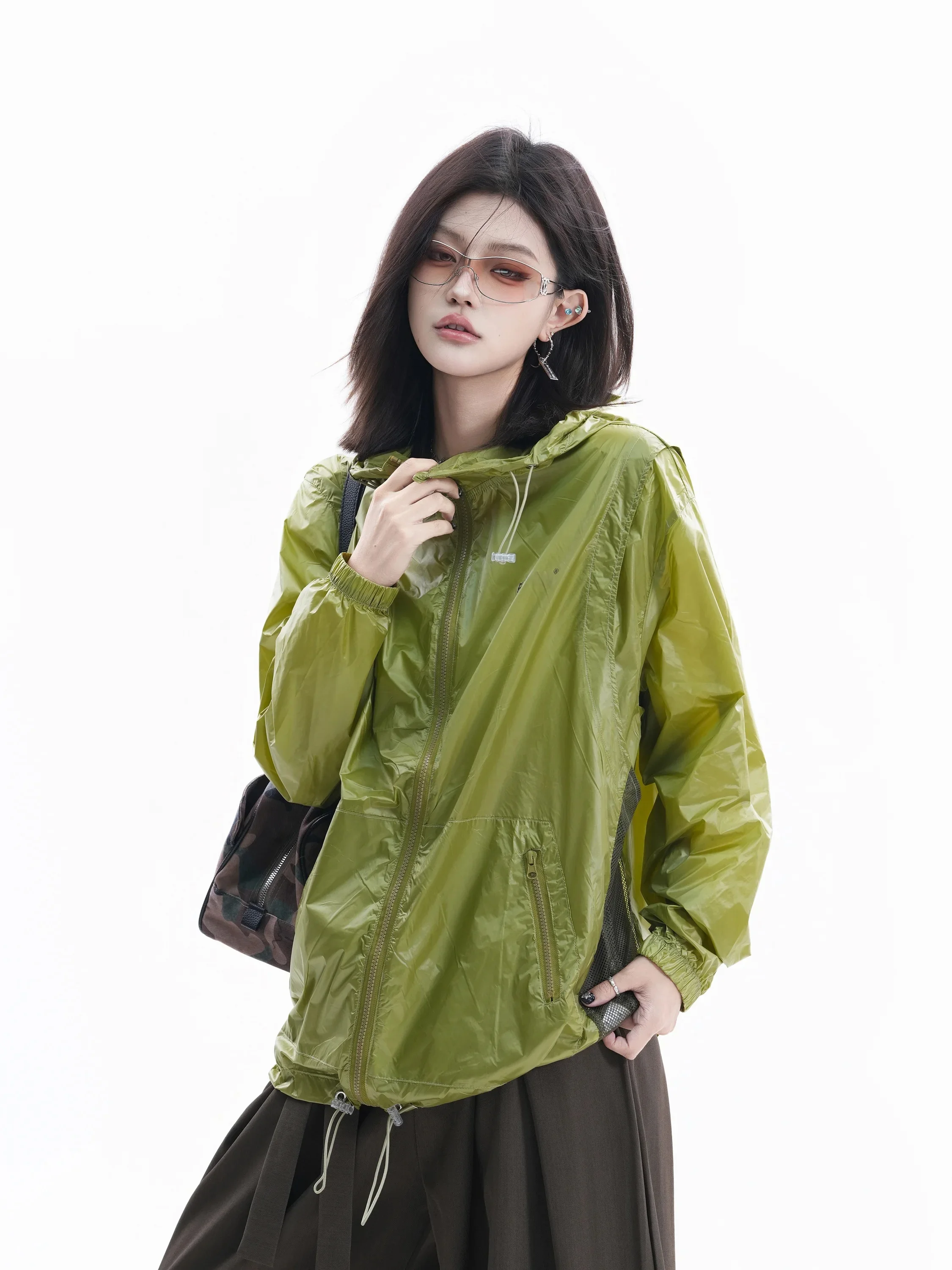 Retro American Style Women's Oversize Outdoor Breathable Hat Sun Protection Clothing Couple Matching Long Sleeve Zipper Jacket
Retro American Style Women's Oversize Outdoor Breathable Hat Sun Protection Clothing Couple Matching Long Sleeve Zipper Jacket