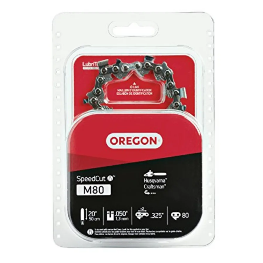 M80 SpeedCut 20-Inch Chainsaw Chain, Fits Husqvarna, Craftsman
M80 SpeedCut 20-Inch Chainsaw Chain, Fits Husqvarna, Craftsman