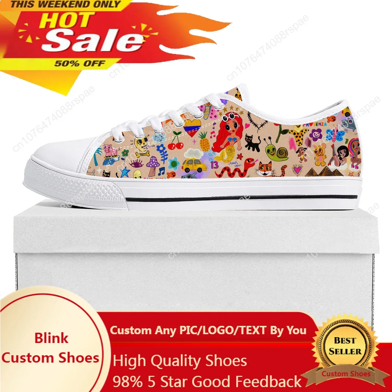 Manana Sera Bonito Low Top High Quality Sneakers Mens Womens Teenager Canvas Sneaker Casual Couple Shoes Custom Shoe White
Manana Sera Bonito Low Top High Quality Sneakers Mens Womens Teenager Canvas Sneaker Casual Couple Shoes Custom Shoe White