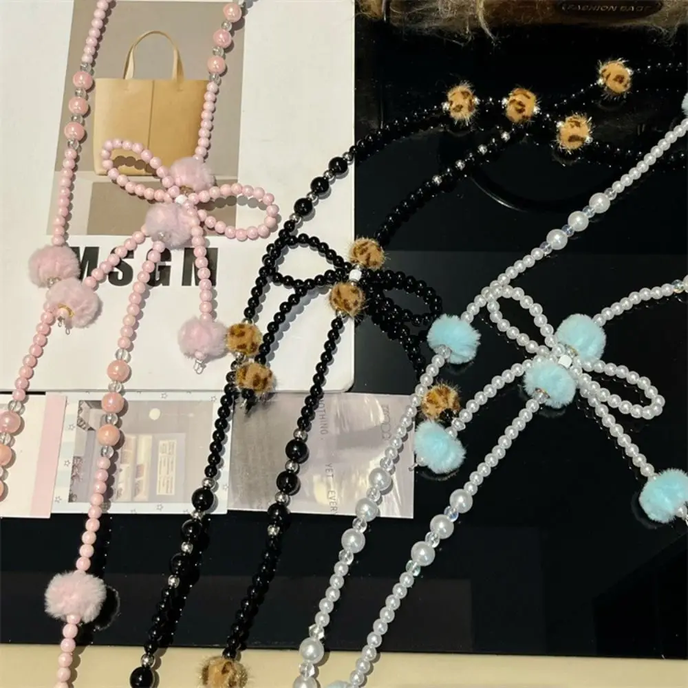 Neck Cord Bow Crossbody Phone Strap Hairy Balls DIY Mobile Phone Lanyard Charm Long Phone Neck Straps Hanging Ornaments
Neck Cord Bow Crossbody Phone Strap Hairy Balls DIY Mobile Phone Lanyard Charm Long Phone Neck Straps Hanging Ornaments