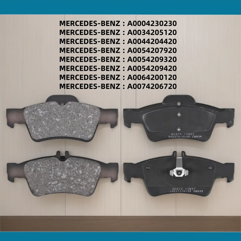 For Mercedes MB100 S280 S300 S320 S350 S400 S430 S450 S500 S550 S600 SL300 SL350 SL500(W220 W221 R230) Rear Brake Pads
For Mercedes MB100 S280 S300 S320 S350 S400 S430 S450 S500 S550 S600 SL300 SL350 SL500(W220 W221 R230) Rear Brake Pads