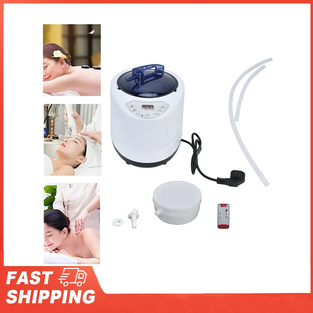 1000W Sauna Steamer Pot Machine Portable Sauna Steam Generator Fumigation Machine for Home Spa
1000W Sauna Steamer Pot Machine Portable Sauna Steam Generator Fumigation Machine for Home Spa