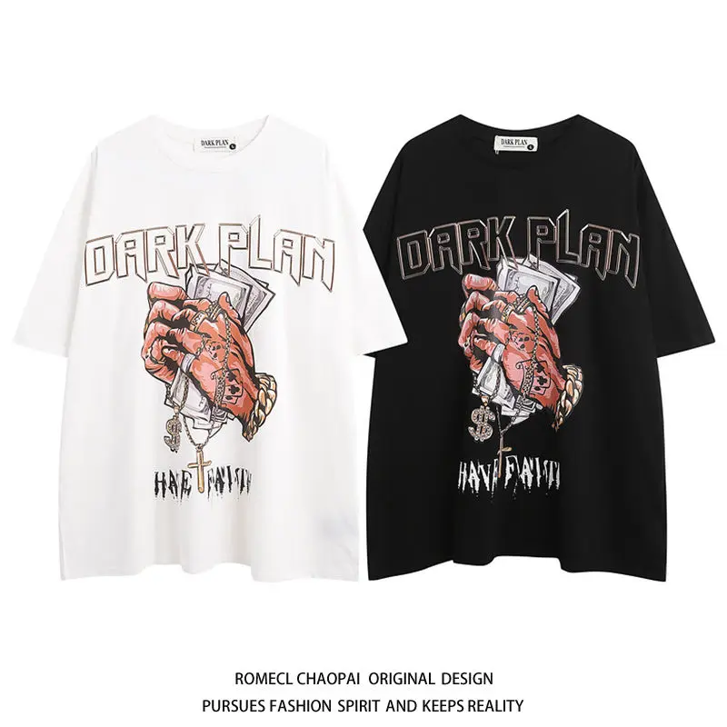 Holding A Dream Print High-street Fashion Brand Американская свободная спортивная рубашка с круглым вырезом и короткими рукавами Мужская ночная рубашка унисекс
Holding A Dream Print High-street Fashion Brand Американская свободная спортивная рубашка с круглым вырезом и короткими рукавами Мужская ночная рубашка унисекс
