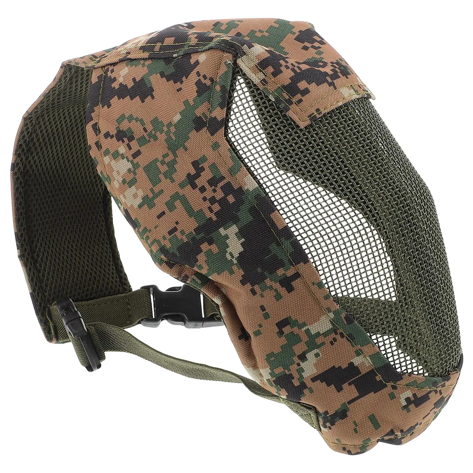 Fencing Mask Lightweight Steel Mesh Safety Hunting Protector Equipment Headgear Metal Coverage Anti Impact
Fencing Mask Lightweight Steel Mesh Safety Hunting Protector Equipment Headgear Metal Coverage Anti Impact