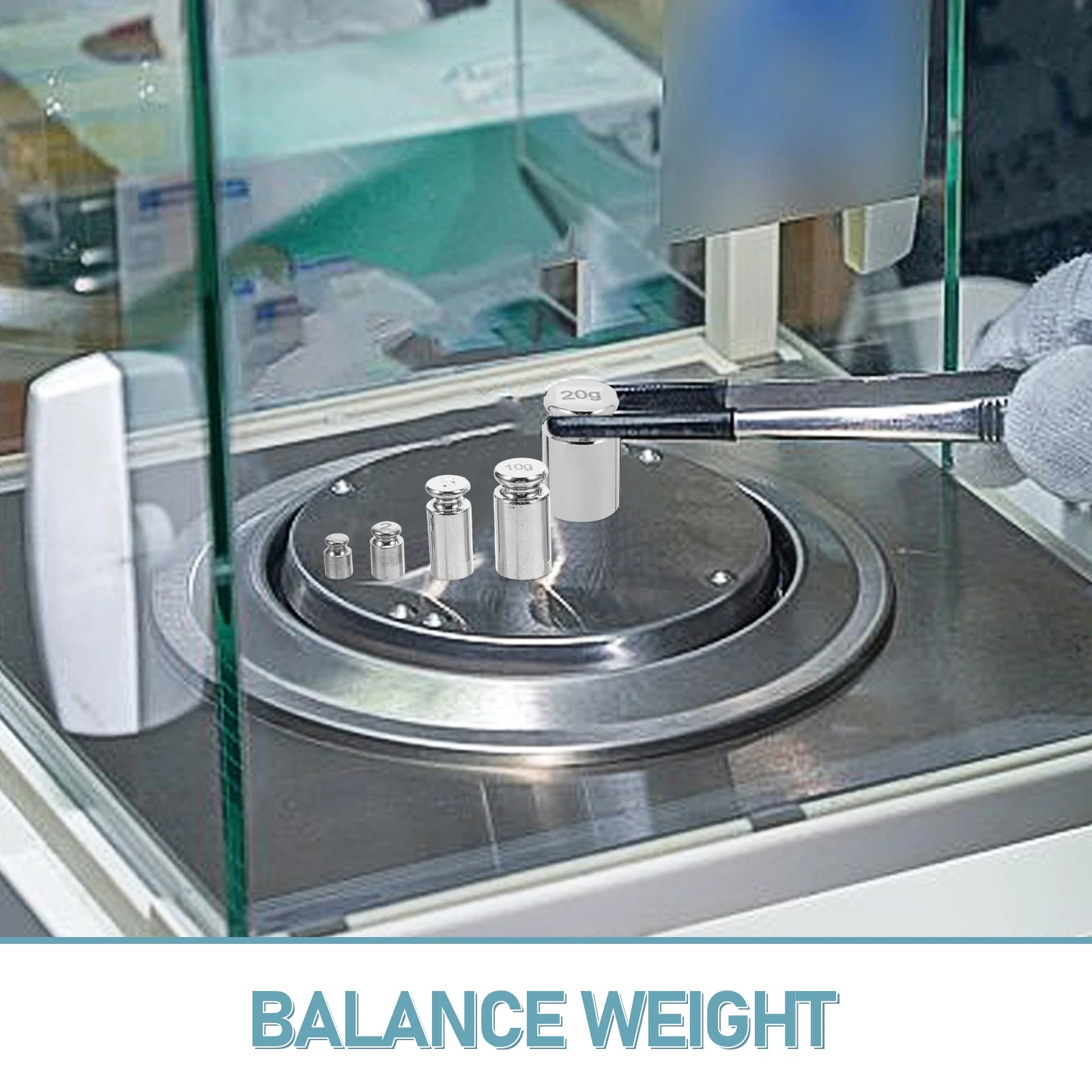 5pcs Calibration Weights Set 1g 2g 5g 10g 20g Steel Digital Scale Balance Gram Kit Jewerly Meat Craft Adjustment Weight
5pcs Calibration Weights Set 1g 2g 5g 10g 20g Steel Digital Scale Balance Gram Kit Jewerly Meat Craft Adjustment Weight