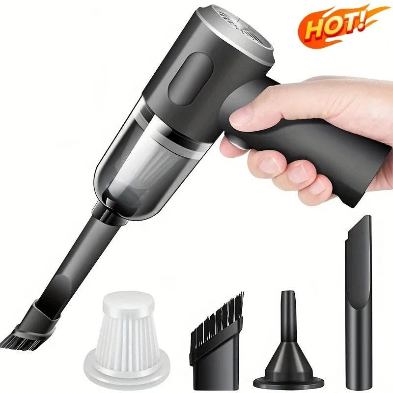 2026New Wireless 690000Pa Car Vacuum Portabale Cleaner Cordless Handheld Vacuum High-power Vacuum Cleaner For Home Office Car
2026New Wireless 690000Pa Car Vacuum Portabale Cleaner Cordless Handheld Vacuum High-power Vacuum Cleaner For Home Office Car