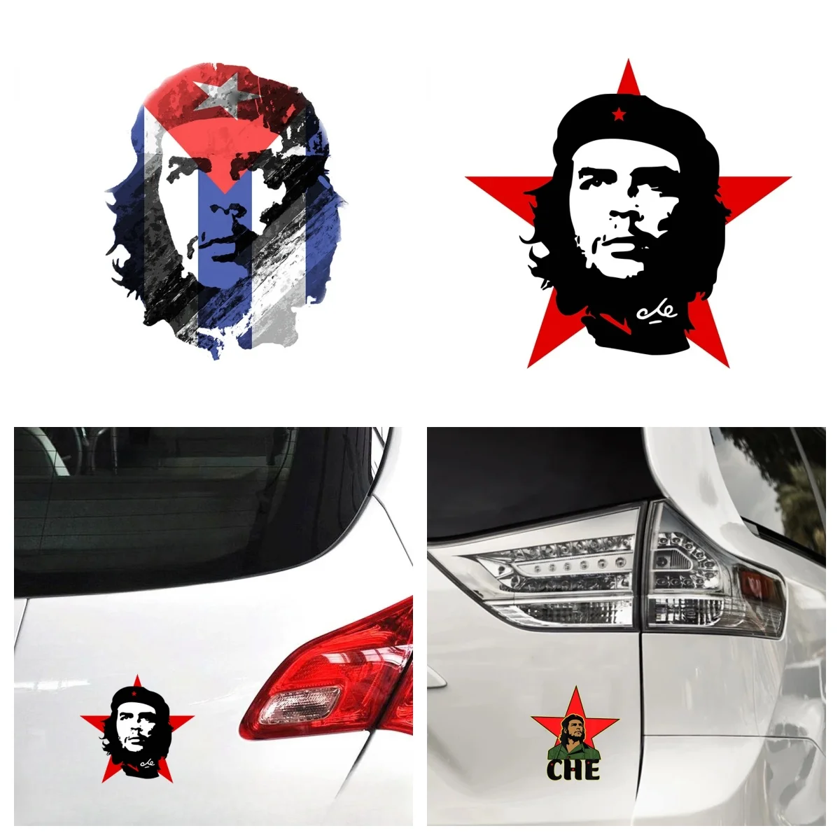 Fashion Che Guevara Car Sticker Stay Away Glass Window Body Waterproof Vinyl Decal Decoration
Fashion Che Guevara Car Sticker Stay Away Glass Window Body Waterproof Vinyl Decal Decoration