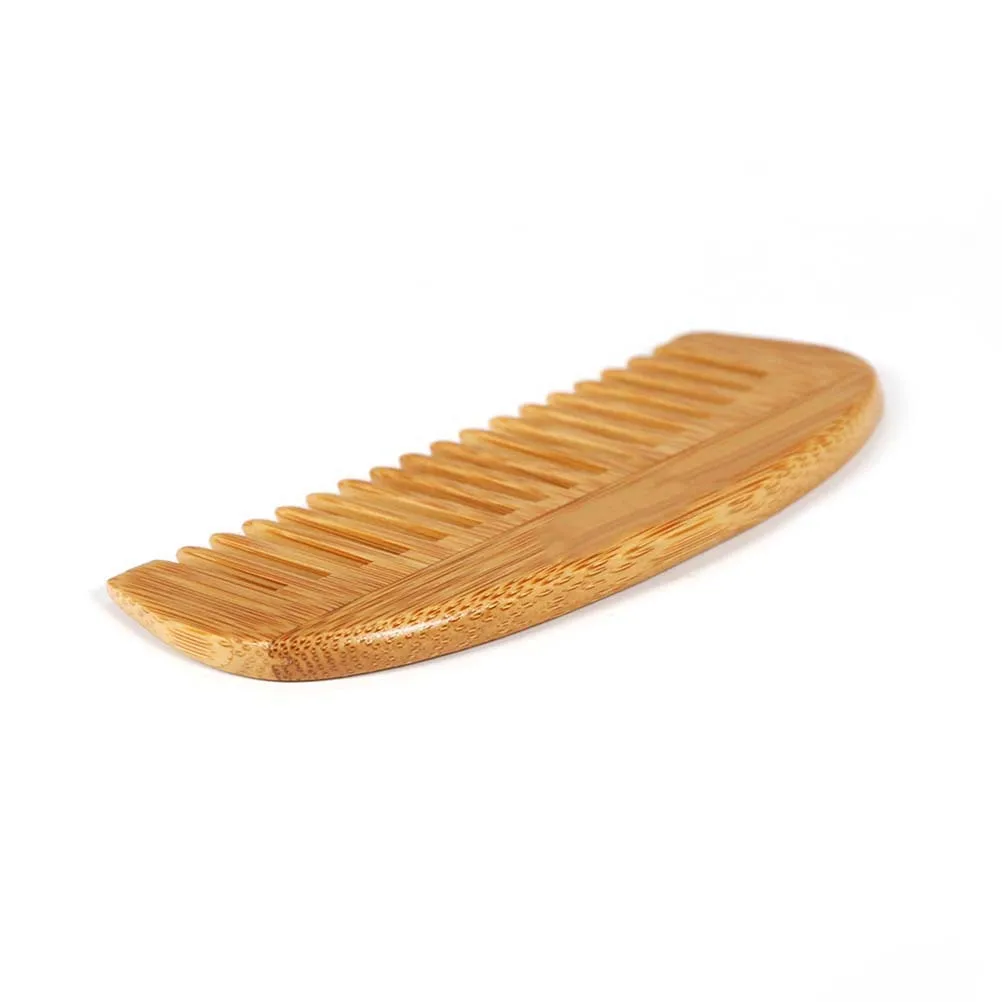 Bamboo Crescent Anti-Static Hair Comb Portable Massage Beard Comb Makeup Beauty Tool 12x5.2cm Smooth -Free Hair Care
Bamboo Crescent Anti-Static Hair Comb Portable Massage Beard Comb Makeup Beauty Tool 12x5.2cm Smooth -Free Hair Care