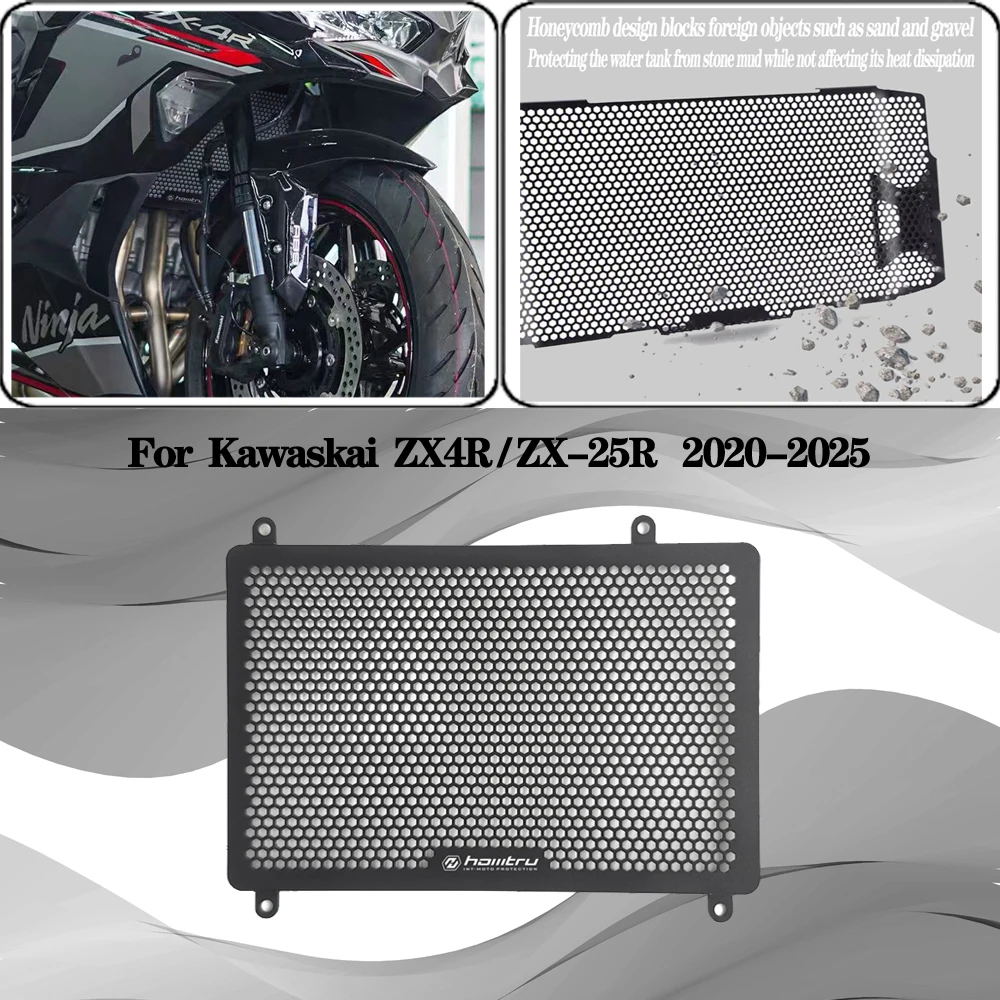 For Kawaskai Ninja ZX4R / ZX-25R 2020 2021 2022 2023 2024 2025 Motorcycle Radiator Core Guards Grille Cover Protection
For Kawaskai Ninja ZX4R / ZX-25R 2020 2021 2022 2023 2024 2025 Motorcycle Radiator Core Guards Grille Cover Protection