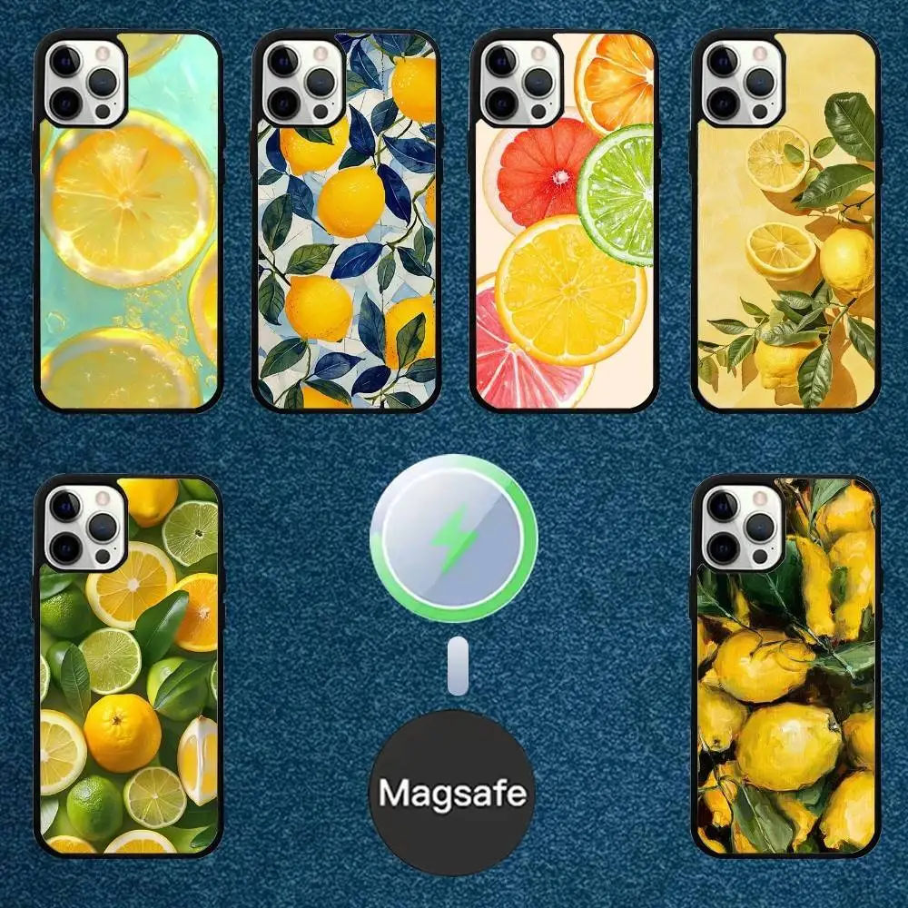 Fruit Lemon Phone Case For iPhone 16,15,14,13,12,11,Plus,Pro,Max Mini Magsafe Magnetic Wireless Charging
Fruit Lemon Phone Case For iPhone 16,15,14,13,12,11,Plus,Pro,Max Mini Magsafe Magnetic Wireless Charging