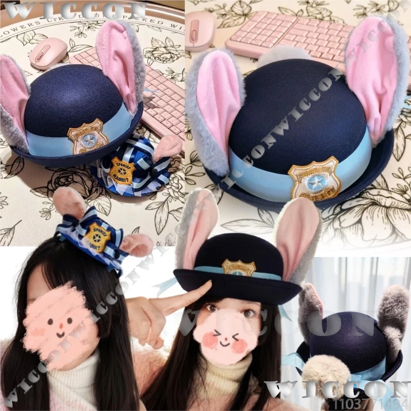 Bowler Hat Rabbit Ears Anime Movie Cute Kawaii Prop Cosplay Uniform Accessories Adults Children Size Woman Man Halloween Party
Bowler Hat Rabbit Ears Anime Movie Cute Kawaii Prop Cosplay Uniform Accessories Adults Children Size Woman Man Halloween Party