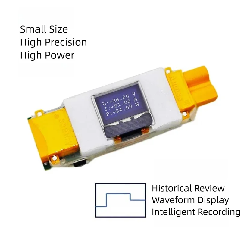 Миниатюрный двунаправленный измеритель мощности XT30 30В 10А с отображением напряжения и тока литиевых аккумуляторов
Миниатюрный двунаправленный измеритель мощности XT30 30В 10А с отображением напряжения и тока литиевых аккумуляторов
