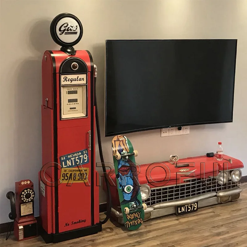 Industrial Steampunk Furniture Metal Oil Drums Bar Decoration Vintage Air Pump Lockers Vintage American Decoration Craft
Industrial Steampunk Furniture Metal Oil Drums Bar Decoration Vintage Air Pump Lockers Vintage American Decoration Craft