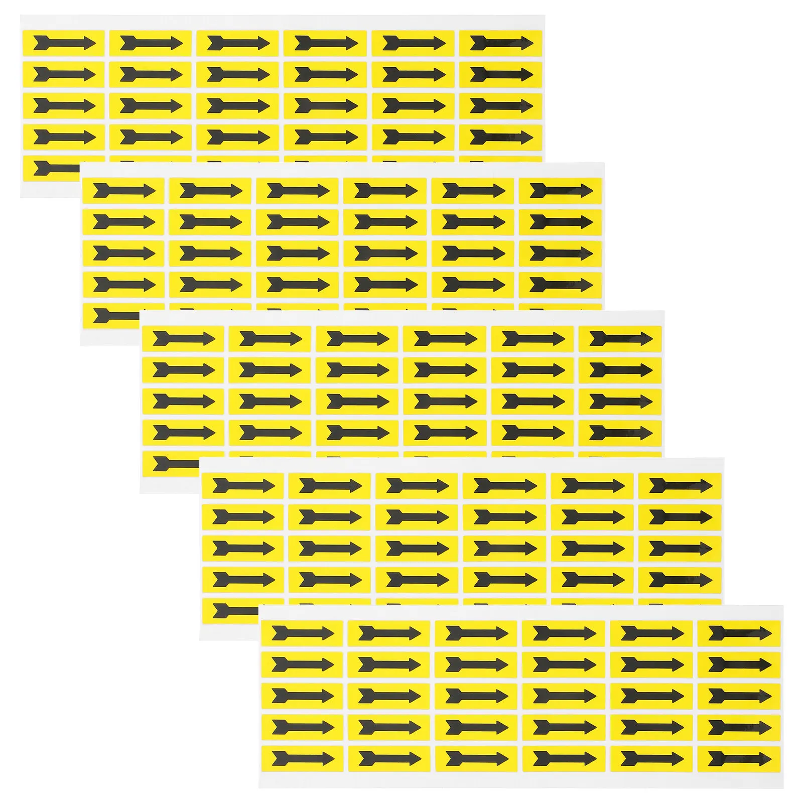 5 Sheets Arrow Label Stickers Easy Peel Indicator Tags for Repair Shop Warehouse Office Floor Wall Directional Arrow Warning
5 Sheets Arrow Label Stickers Easy Peel Indicator Tags for Repair Shop Warehouse Office Floor Wall Directional Arrow Warning