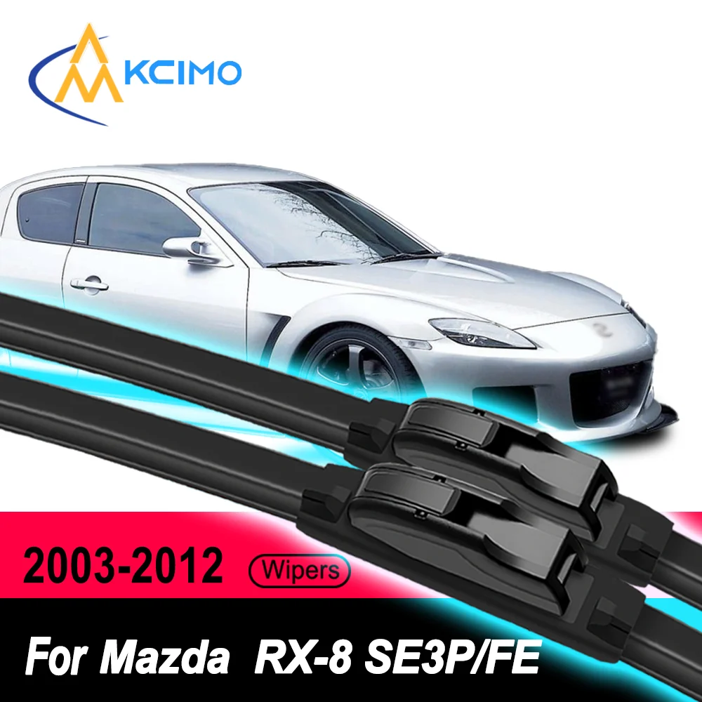 For Mazda RX-8 SE3P/FE 2003-2012 2Pcs Noiseless Frameless All-Season Windshield Wiper Blades Accessories
For Mazda RX-8 SE3P/FE 2003-2012 2Pcs Noiseless Frameless All-Season Windshield Wiper Blades Accessories
