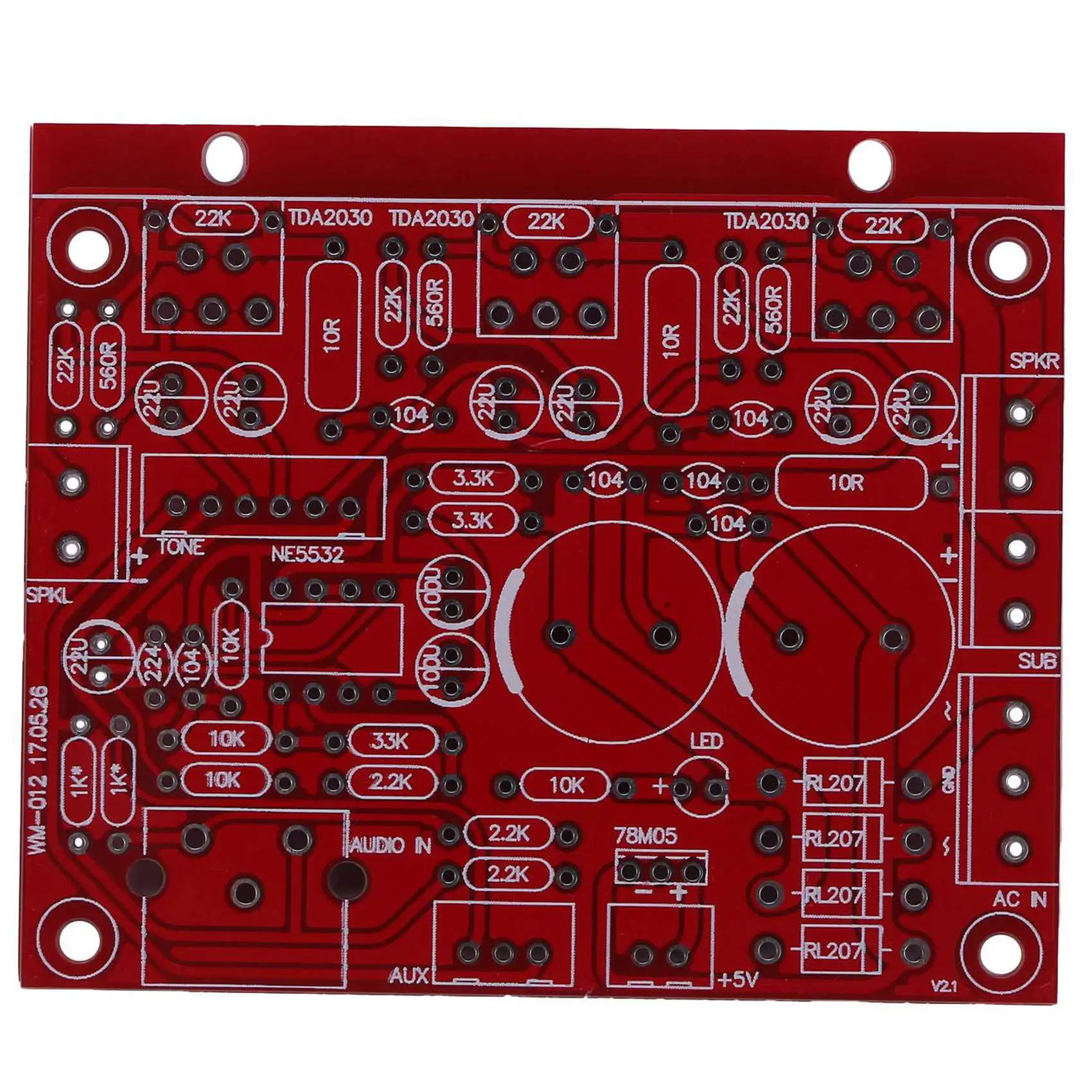 Delicate Texture-2X Tda2030a 2.1 Super Bass 2.1 Subwoofer Amplifier Board Three-Channel Speaker Audio Amplifier Board
Delicate Texture-2X Tda2030a 2.1 Super Bass 2.1 Subwoofer Amplifier Board Three-Channel Speaker Audio Amplifier Board