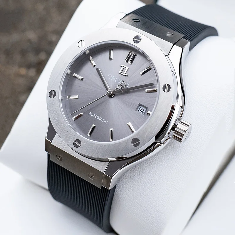 men automatic mechanical three hand watch calendar 316 stainless steel case 50m waterproof 42mm casual business large dial watch
men automatic mechanical three hand watch calendar 316 stainless steel case 50m waterproof 42mm casual business large dial watch
