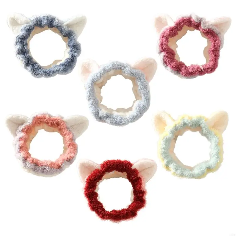 49MF Tricolor 3D for Cat Ears Headband Sweet Candy Color Spa Makeup Plush Hairband Elastic Yoga Shower Bandana Tu
49MF Tricolor 3D for Cat Ears Headband Sweet Candy Color Spa Makeup Plush Hairband Elastic Yoga Shower Bandana Tu