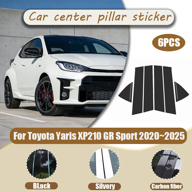 Car Center Pillar Protective Sticker UV Resistant Wearproof B C Pillar Decor Decal For Toyota Yaris XP210 GR Sport 2020~2025
Car Center Pillar Protective Sticker UV Resistant Wearproof B C Pillar Decor Decal For Toyota Yaris XP210 GR Sport 2020~2025