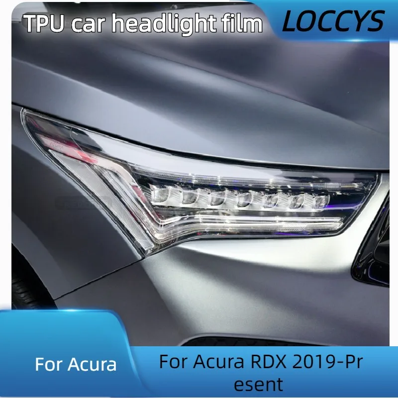 For Acura RDX 2019-Present Car Headlight Protection Tint Film Smoke Black Transparent Front Light TPU Protective Sticker
For Acura RDX 2019-Present Car Headlight Protection Tint Film Smoke Black Transparent Front Light TPU Protective Sticker