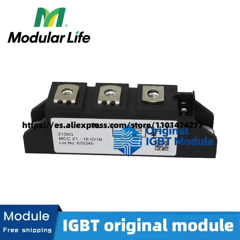 MCC21-08IO8B, MCC21-12IO8B, MCC21-14IO8B,MCC21-16IO8B,Brand new original IGBT module
MCC21-08IO8B, MCC21-12IO8B, MCC21-14IO8B,MCC21-16IO8B,Brand new original IGBT module