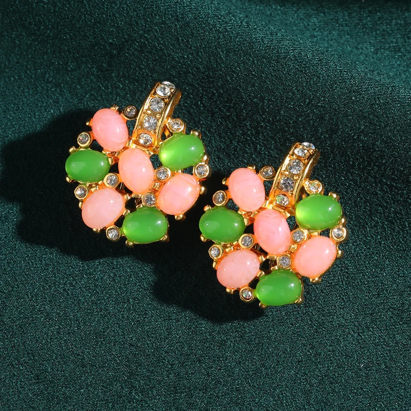 Vintage Pink Green Plum Blossom Element Earrings For Women Luxury Art Deco Festival Accessories Girls Gift Trending 2026 New
Vintage Pink Green Plum Blossom Element Earrings For Women Luxury Art Deco Festival Accessories Girls Gift Trending 2026 New