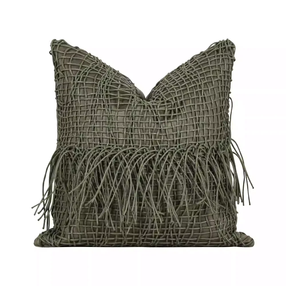 RUIYI 1PCS Boho Vintage Handwoven Grid Cushion Cover 45x45cm Fringed Decorative Throw Pillow Cases
RUIYI 1PCS Boho Vintage Handwoven Grid Cushion Cover 45x45cm Fringed Decorative Throw Pillow Cases