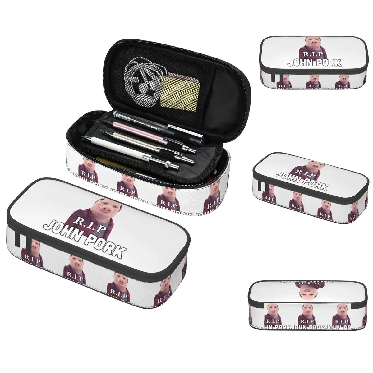 RIP John Pork Pencil Case for Kids School Pen Box Pencil Bag Stationery Supplies Pen Holder Bag
RIP John Pork Pencil Case for Kids School Pen Box Pencil Bag Stationery Supplies Pen Holder Bag