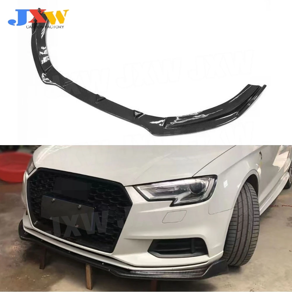 Carbon Fiber FRP Car Front Chin Spoiler Body Kits for Audi A3 2017-2019 Front Bumper Lip Chin Spoiler Car Accessories
Carbon Fiber FRP Car Front Chin Spoiler Body Kits for Audi A3 2017-2019 Front Bumper Lip Chin Spoiler Car Accessories