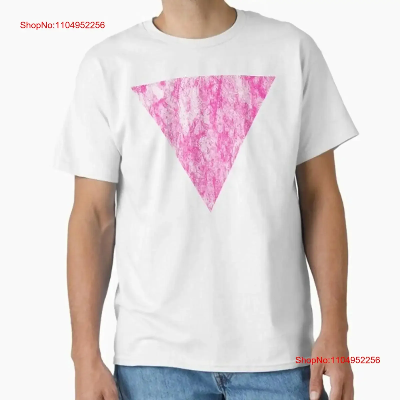 Классическая футболка с розовым треугольником, сделано в США, AUS S 2XL, винтажная стираная футболка с рисунком, универсальная, растянутая, повседневная, слегка стильная
Классическая футболка с розовым треугольником, сделано в США, AUS S 2XL, винтажная стираная футболка с рисунком, универсальная, растянутая, повседневная, слегка стильная