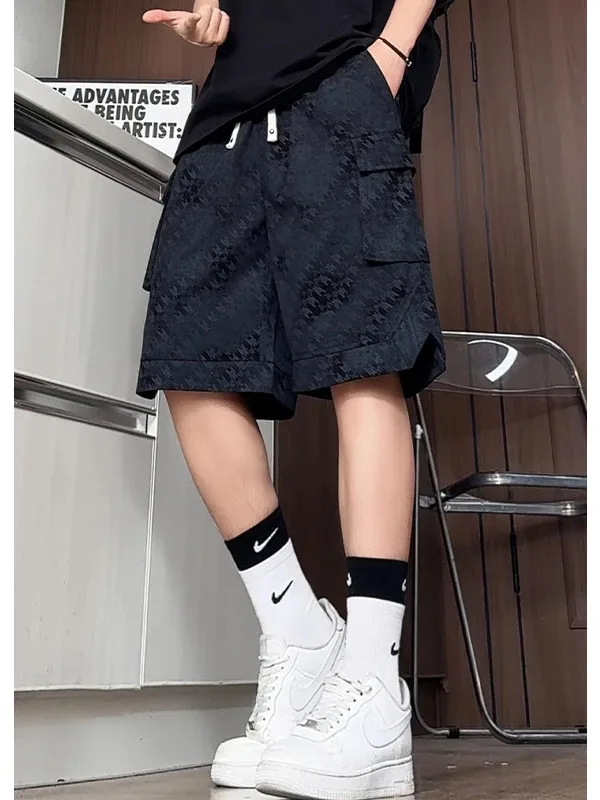 Модные мужские брюки с текстурной вышивкой, свободные, прямого кроя, летние, повседневные, рабочие, с большими карманами, подростковый размер
Модные мужские брюки с текстурной вышивкой, свободные, прямого кроя, летние, повседневные, рабочие, с большими карманами, подростковый размер