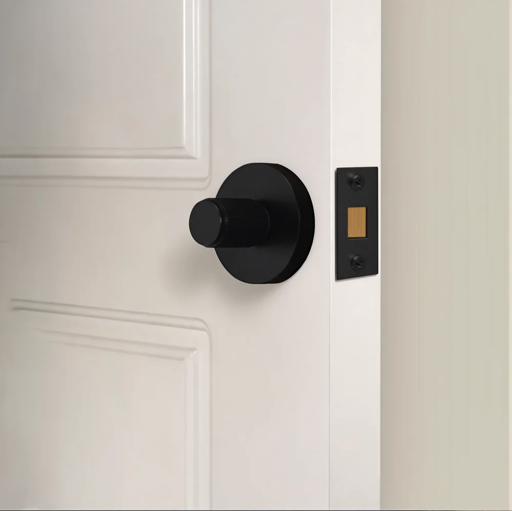 DOOROOM Solid Brass Black Door Lock Identification Marker Privacy Protection Silent Smooth Operation Versatile Bathroom Lock
DOOROOM Solid Brass Black Door Lock Identification Marker Privacy Protection Silent Smooth Operation Versatile Bathroom Lock