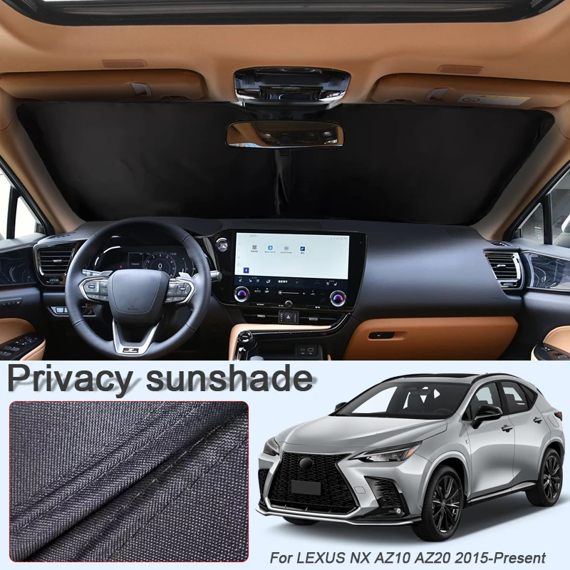 Автомобильный черный солнцезащитный козырек для окон для LEXUS NX AZ10 AZ20 2015-2026, анти-УФ-изоляция, защитная крышка, аксессуары для интерьера
Автомобильный черный солнцезащитный козырек для окон для LEXUS NX AZ10 AZ20 2015-2026, анти-УФ-изоляция, защитная крышка, аксессуары для интерьера