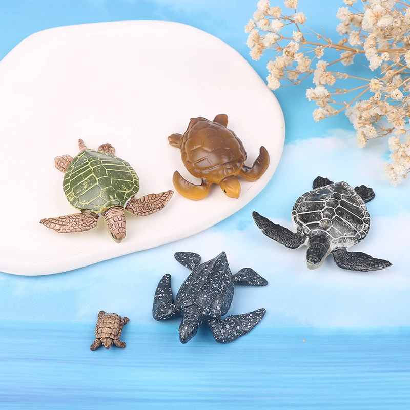 Realistic Sea Turtle Toys PVC Miniature Animal Figurines Unique Tortoise Model Learning Educational Toys For Kids
Realistic Sea Turtle Toys PVC Miniature Animal Figurines Unique Tortoise Model Learning Educational Toys For Kids