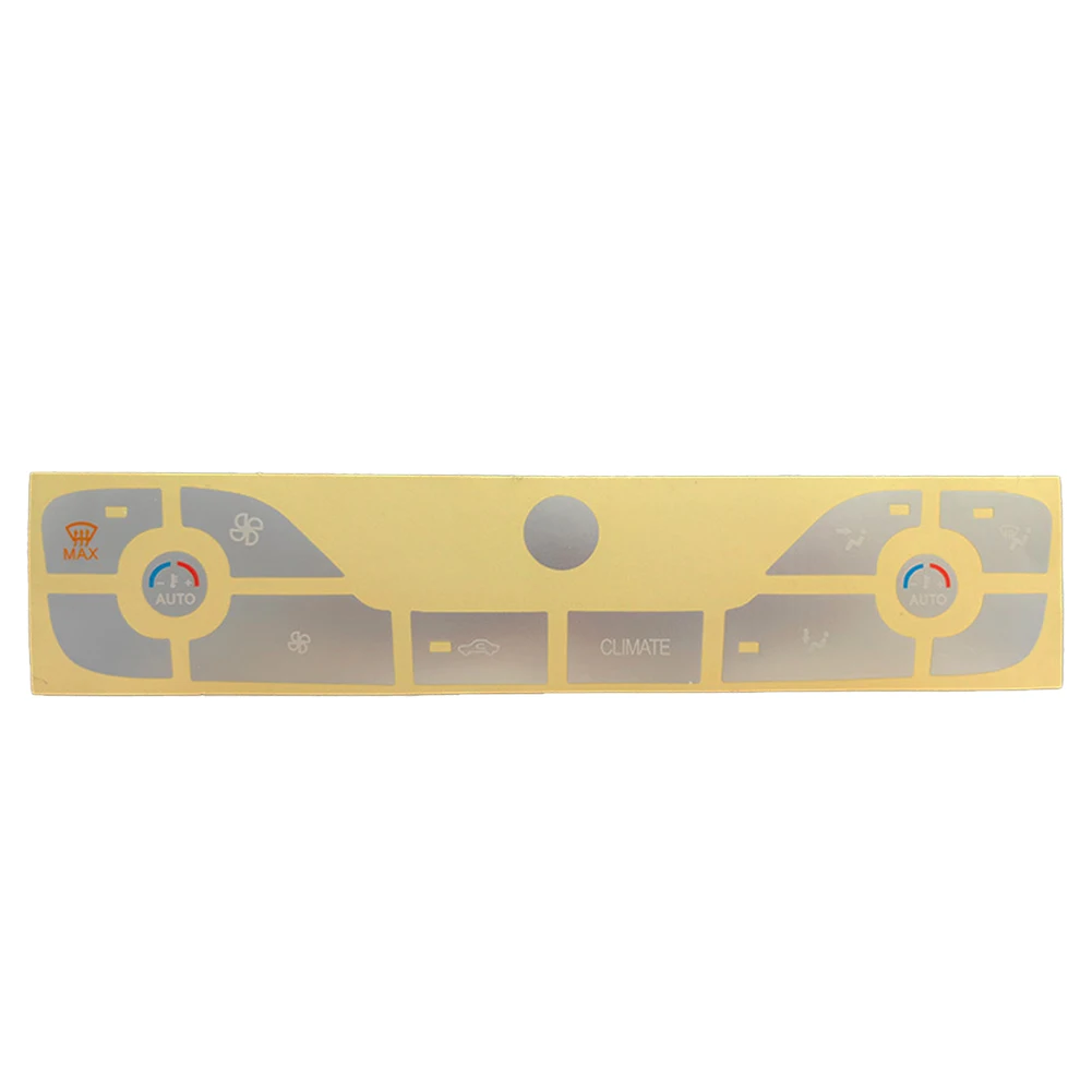 Lettering Buttons Sign Black Overlay Repair Sticker AC Button Sticker Car Interior Parts For FORD For S-Max 2011
Lettering Buttons Sign Black Overlay Repair Sticker AC Button Sticker Car Interior Parts For FORD For S-Max 2011