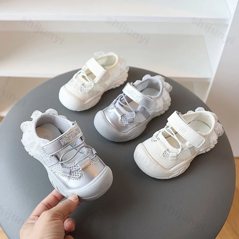 Children Sports Sandals Summer Breathable Mesh Kids Casual Shoes Girls Non-Slip Sole Mary Jane Toddler Beach Shoes Lace Bordered
Children Sports Sandals Summer Breathable Mesh Kids Casual Shoes Girls Non-Slip Sole Mary Jane Toddler Beach Shoes Lace Bordered