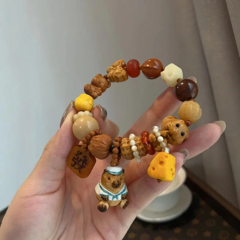 Antler Navy Capybara Treasure With Sandalwood Bodhi Vajra Purple Gold Rat Monkey
Antler Navy Capybara Treasure With Sandalwood Bodhi Vajra Purple Gold Rat Monkey
