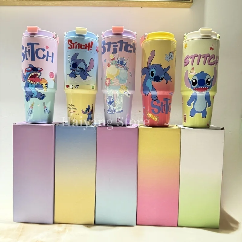Kawaii Stitch High-capacity Vacuum Cup MINISO Anime Stainless Steel Auto Cup Gradient Color Outdoor Portable Handheld Straw Cup
Kawaii Stitch High-capacity Vacuum Cup MINISO Anime Stainless Steel Auto Cup Gradient Color Outdoor Portable Handheld Straw Cup