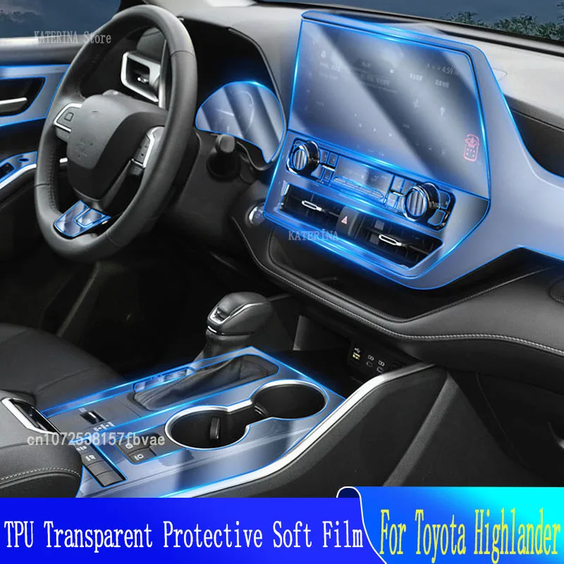 For Toyota Highlander 2020-2023 Car Interior Gearpanel Dashboard Gps Navigation Screen Transparent TPU Protective Film
For Toyota Highlander 2020-2023 Car Interior Gearpanel Dashboard Gps Navigation Screen Transparent TPU Protective Film