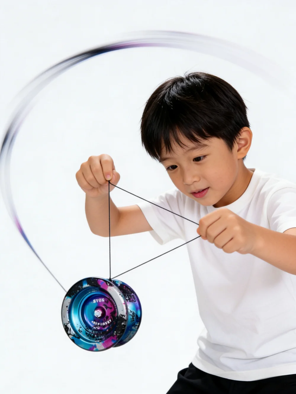 Competitive Metal YoYo Splatter Gradient with Fluorescent String Yo-Yo Toy for Adults Children
Competitive Metal YoYo Splatter Gradient with Fluorescent String Yo-Yo Toy for Adults Children