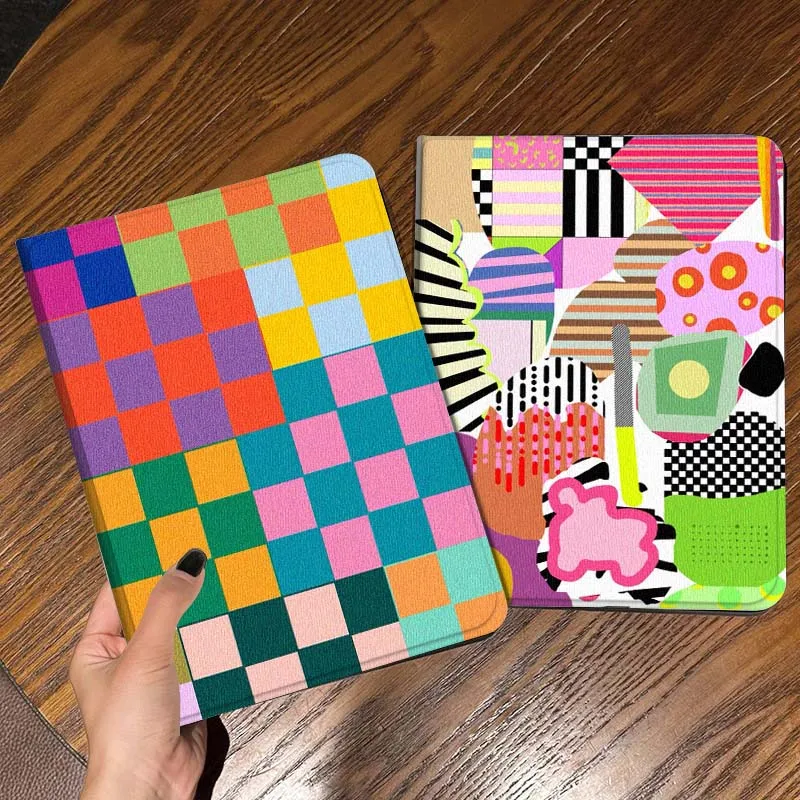 Colorful Square Grid Pattern Tablet Case For Samsung Galaxy Tab S7 S8 S9 S10 FE Lite Gift
Colorful Square Grid Pattern Tablet Case For Samsung Galaxy Tab S7 S8 S9 S10 FE Lite Gift