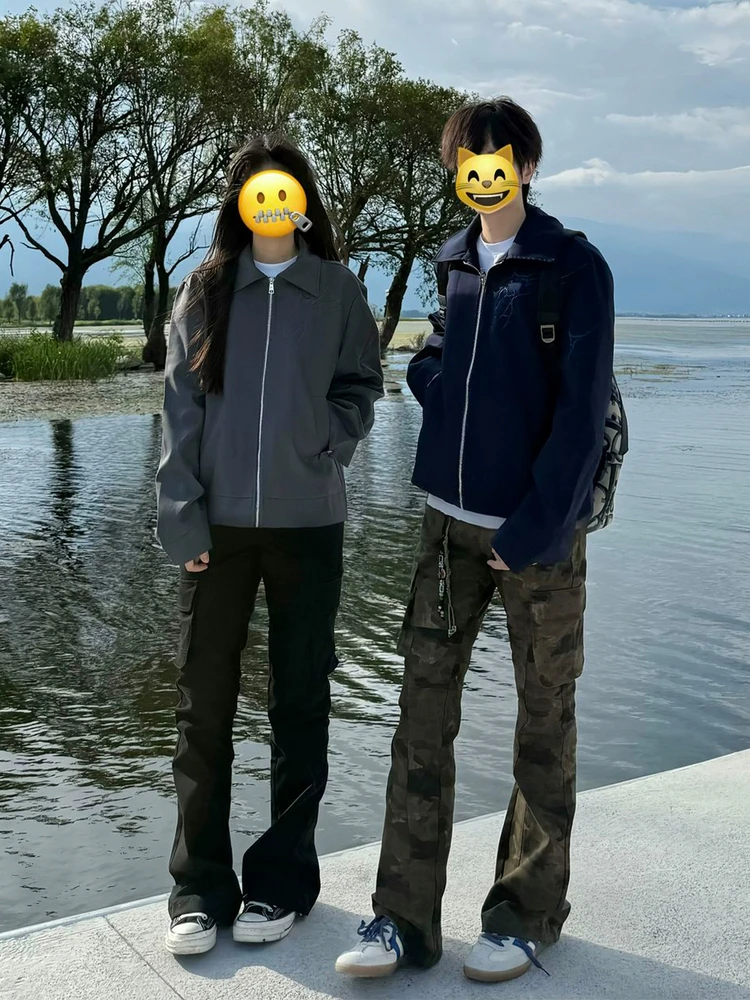 Мужские джинсы Cleanfit прямого кроя, камуфляжные рабочие брюки, модные повседневные удобные джинсовые брюки в стиле ретро
Мужские джинсы Cleanfit прямого кроя, камуфляжные рабочие брюки, модные повседневные удобные джинсовые брюки в стиле ретро