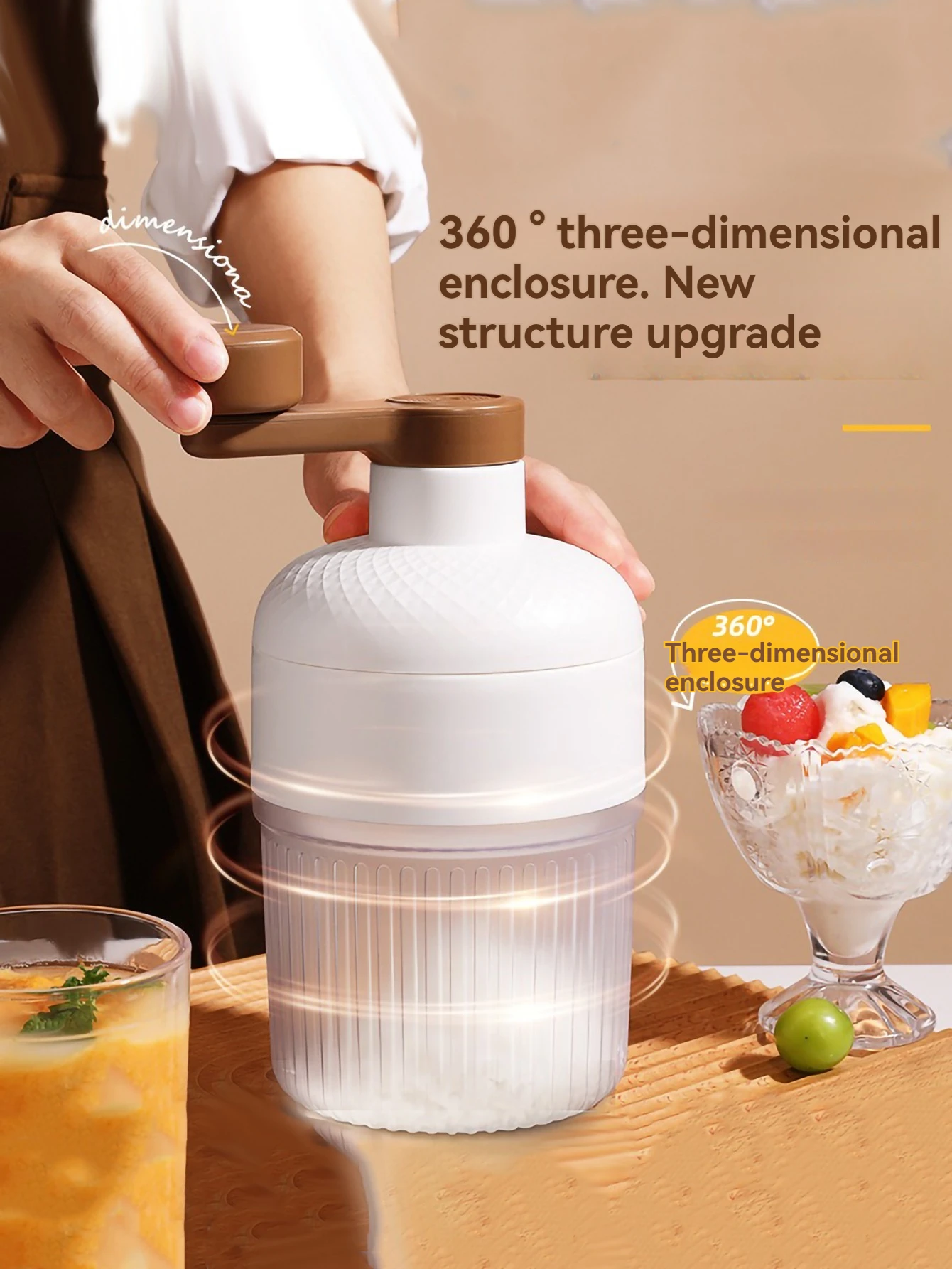 Simple hand shaver machine Summer home small manual shaver machine homemade ice shaver machine
Simple hand shaver machine Summer home small manual shaver machine homemade ice shaver machine