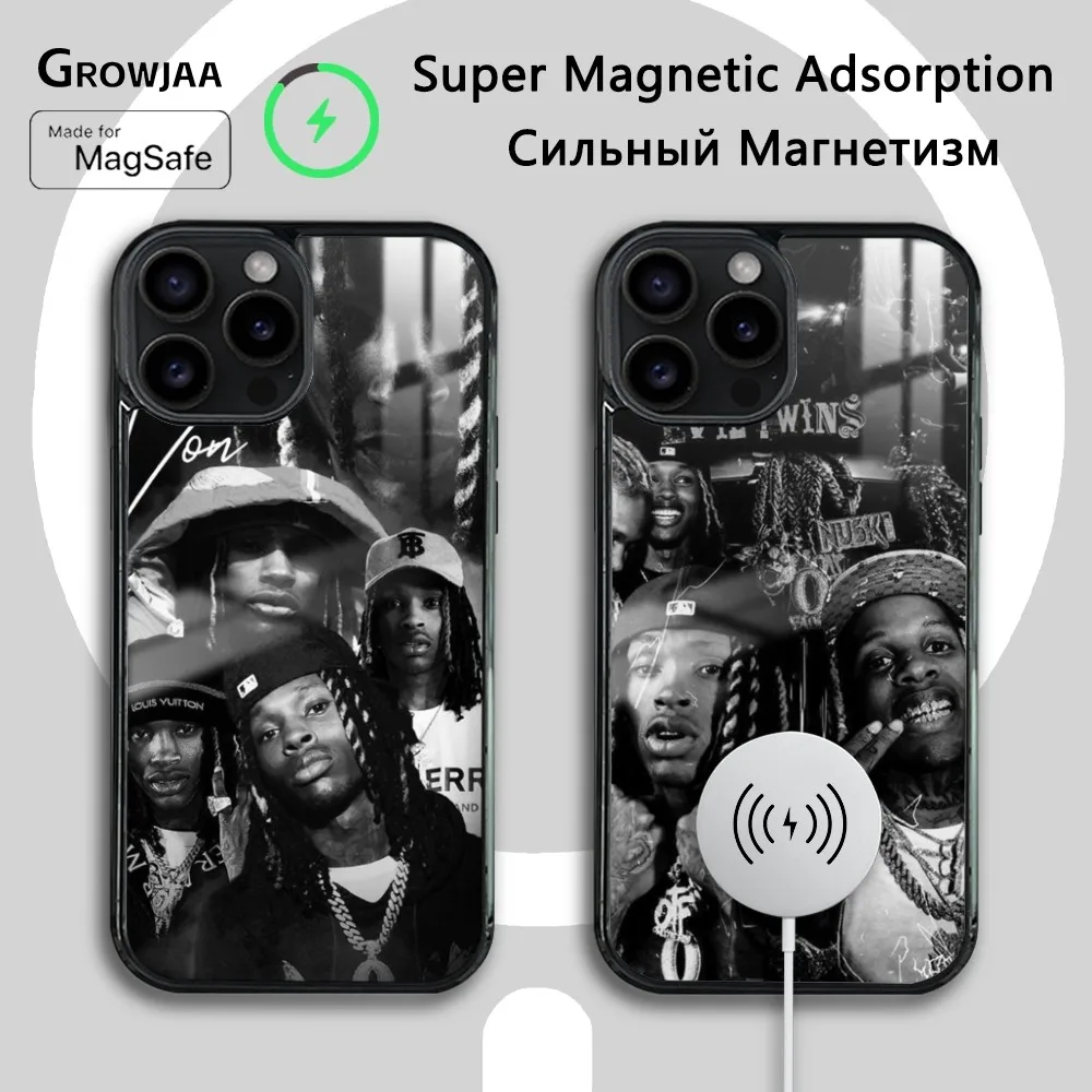 Rapper Otf Music Phone Case For iPhone 16 15 14 13 12 11 Pro Max Plus Mini Magsafe Mirror Wireless Magnetic Cover
Rapper Otf Music Phone Case For iPhone 16 15 14 13 12 11 Pro Max Plus Mini Magsafe Mirror Wireless Magnetic Cover