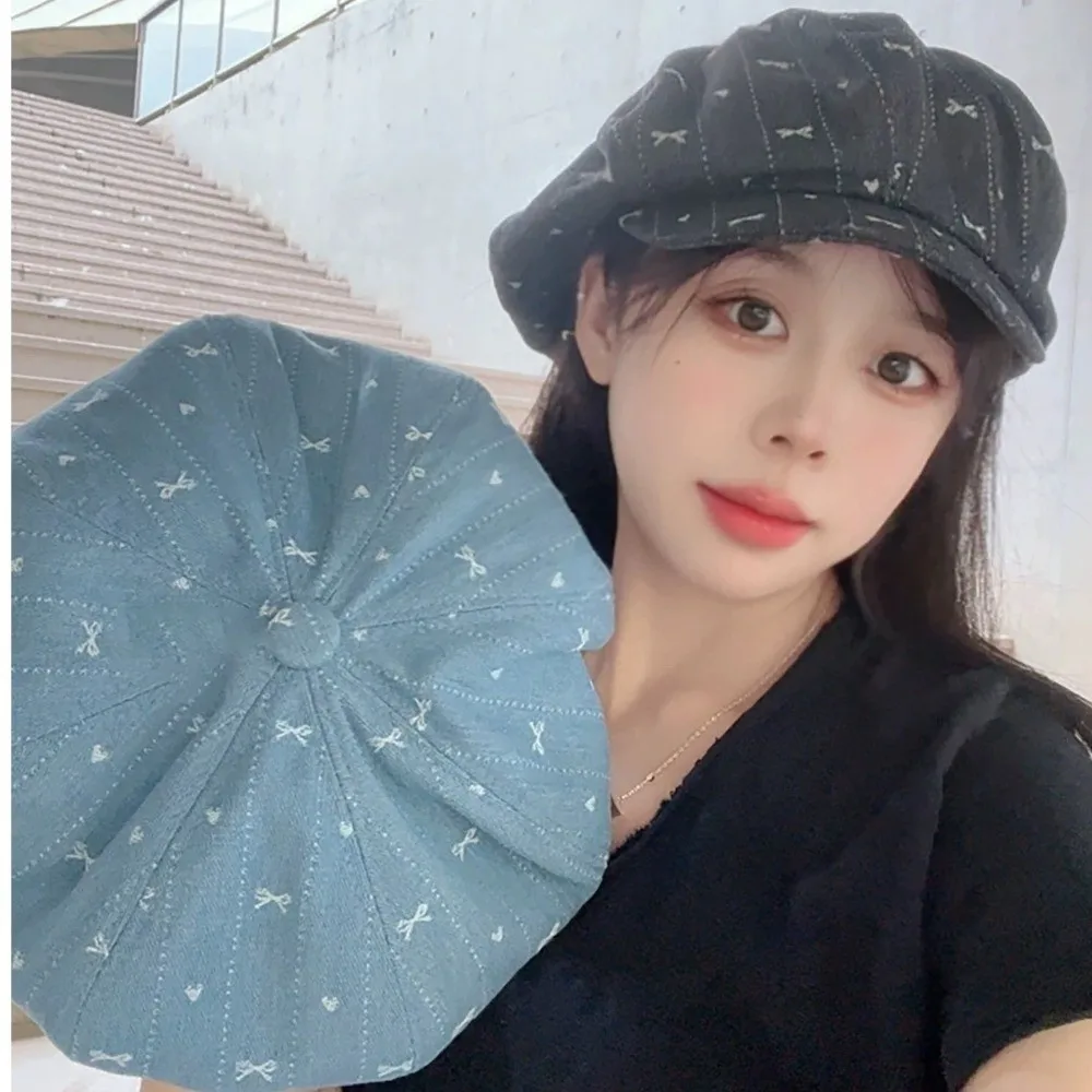 Ins Vintage Retro Bow Beret Japanese Cloud Octagonal Cap Artist Painter Newsboy Cap Spring and Autumn
Ins Vintage Retro Bow Beret Japanese Cloud Octagonal Cap Artist Painter Newsboy Cap Spring and Autumn