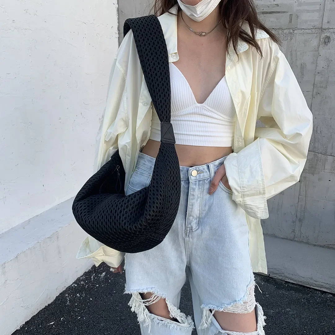 Fashion Casual Sports Women Chest Pack Shoulder Bag Croddbody Retro Vintage Travel Mesh Messenger Hand Bag Commuter
Fashion Casual Sports Women Chest Pack Shoulder Bag Croddbody Retro Vintage Travel Mesh Messenger Hand Bag Commuter